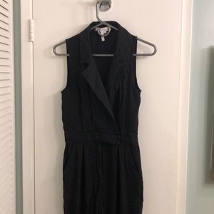 BCBGeneration Black Cotton Jumpsuit